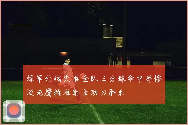绿军外线失准全队三分球命中率惨淡老鹰精准射击助力胜利