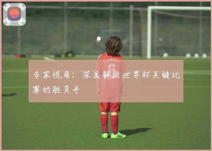 专家视角:深度解读世界杯关键比赛的胜负手