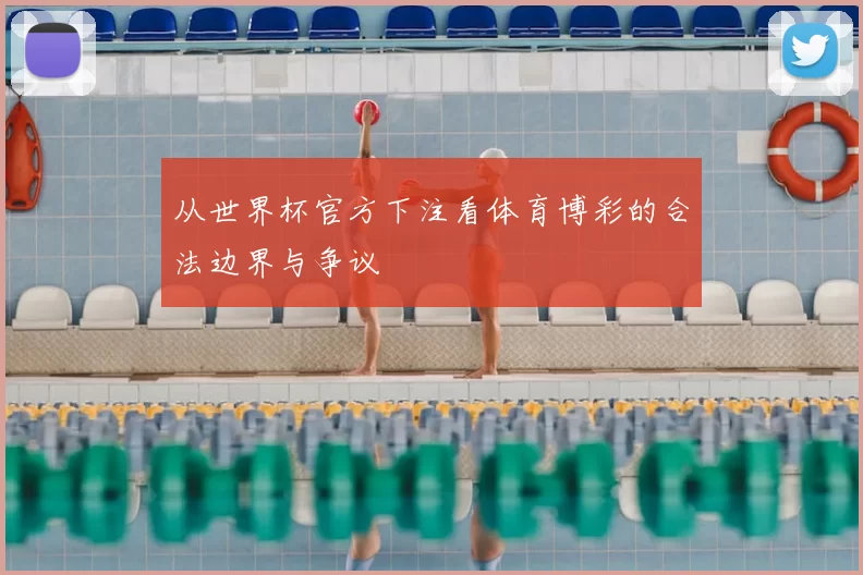 从世界杯官方下注看体育博彩的合法边界与争议