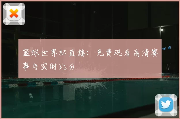篮球世界杯直播:免费观看高清赛事与实时比分