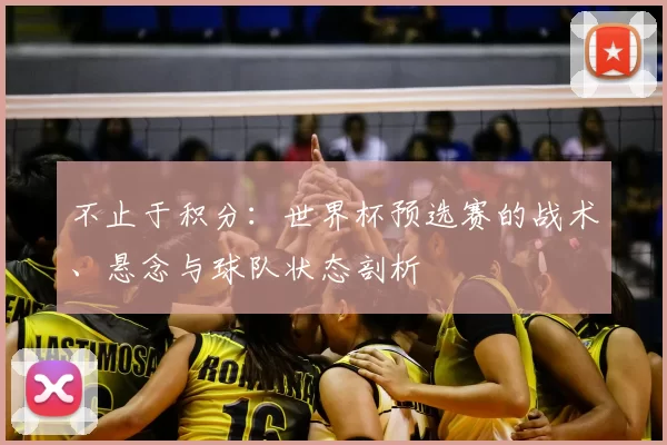 不止于积分：世界杯预选赛的战术、悬念与球队状态剖析
